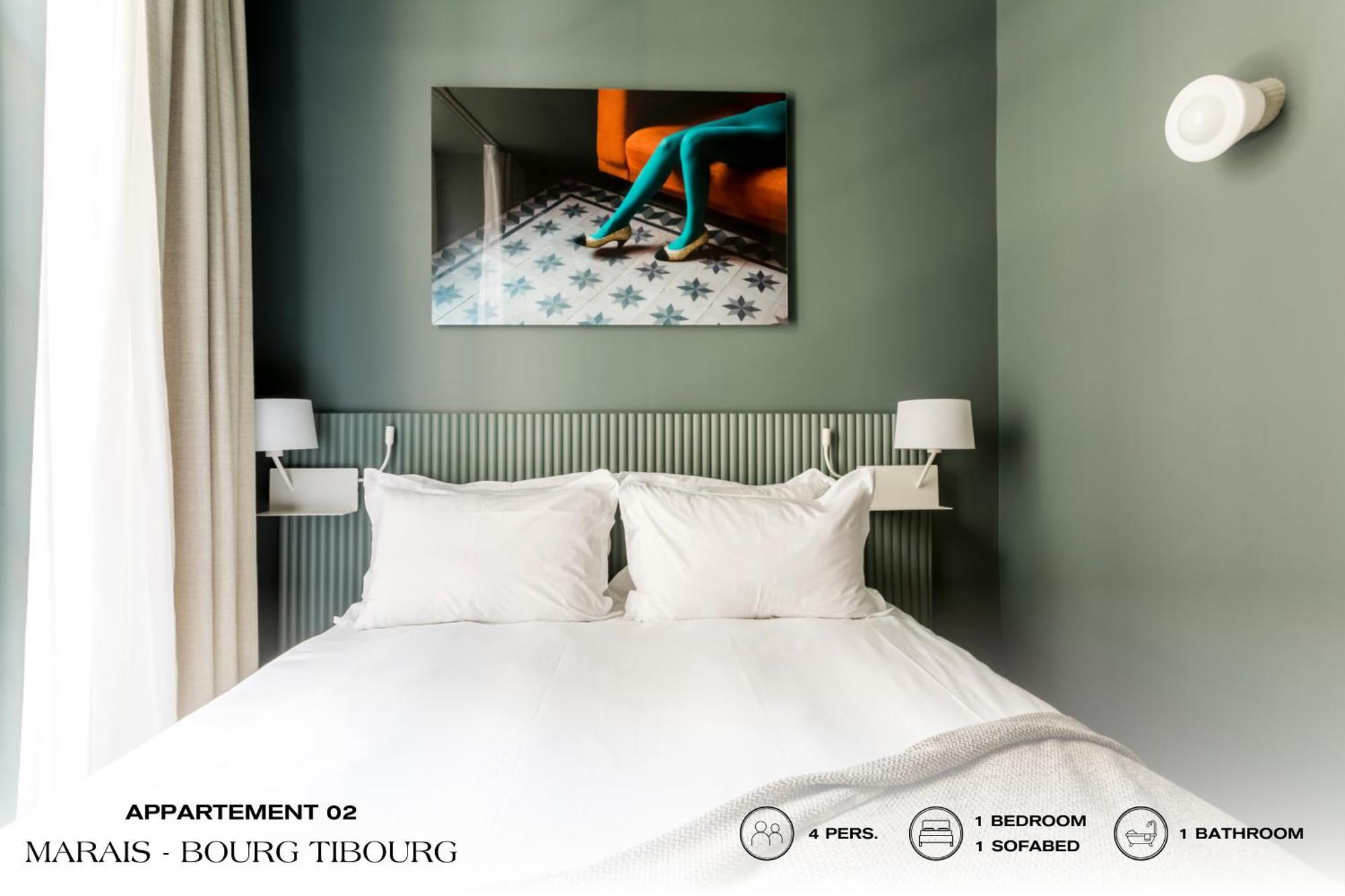 Beauquartier - Marais, Bourg Tibourg Apartment Paris Exterior photo