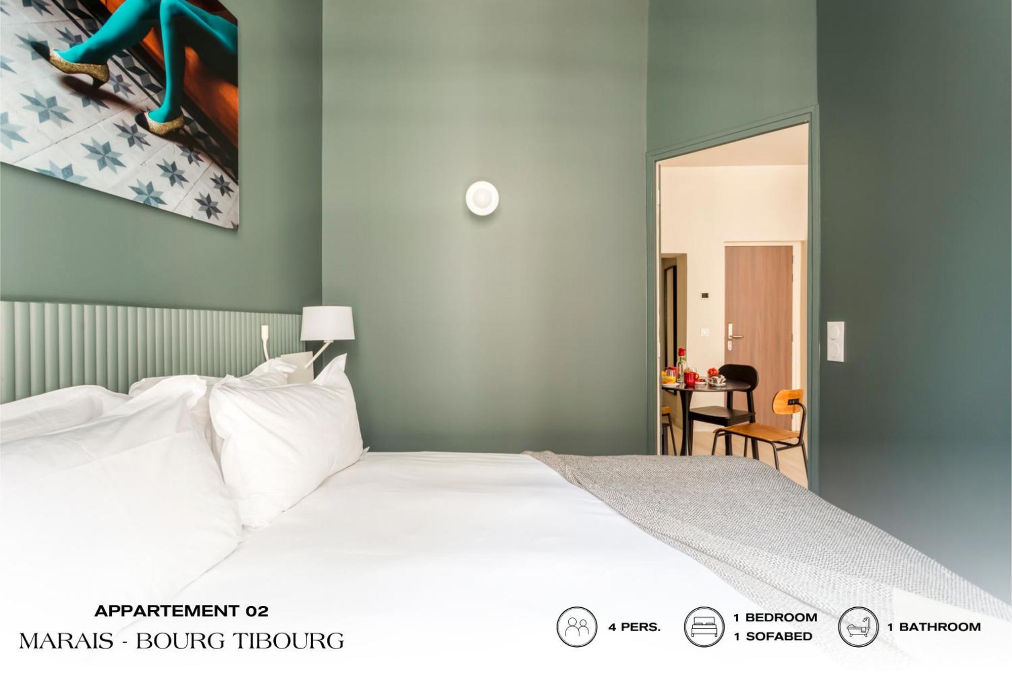 Beauquartier - Marais, Bourg Tibourg Apartment Paris Exterior photo