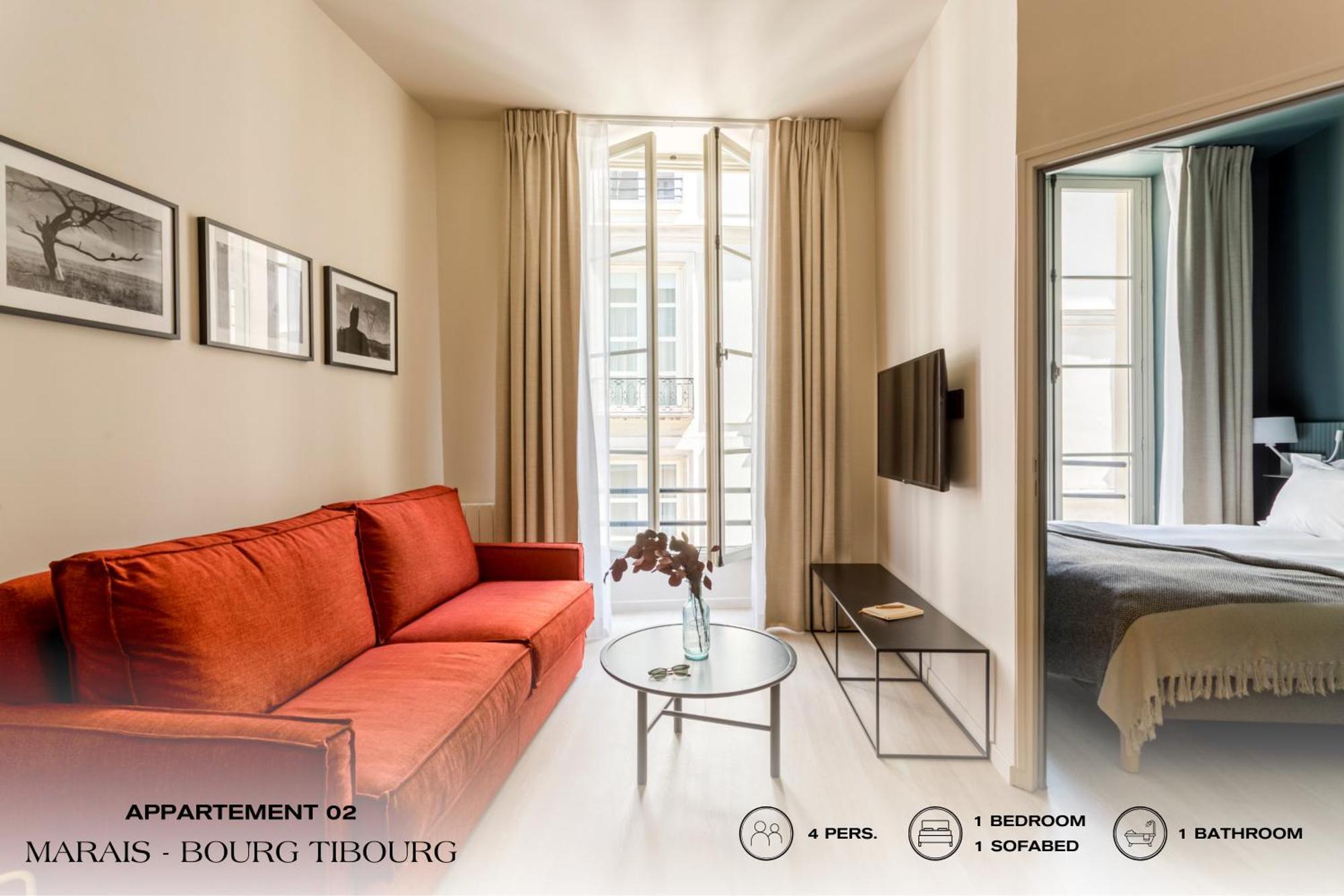 Beauquartier - Marais, Bourg Tibourg Apartment Paris Exterior photo