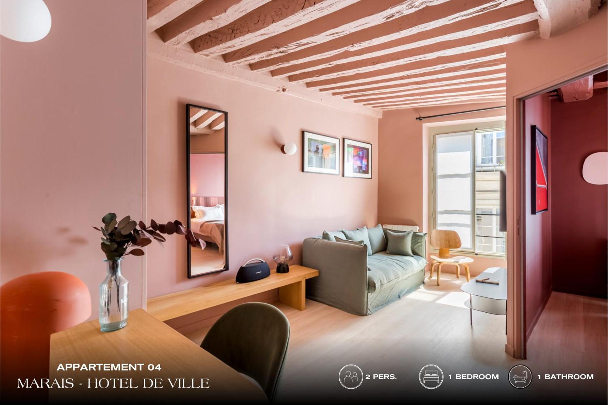 Beauquartier - Marais, Bourg Tibourg Apartment Paris Exterior photo