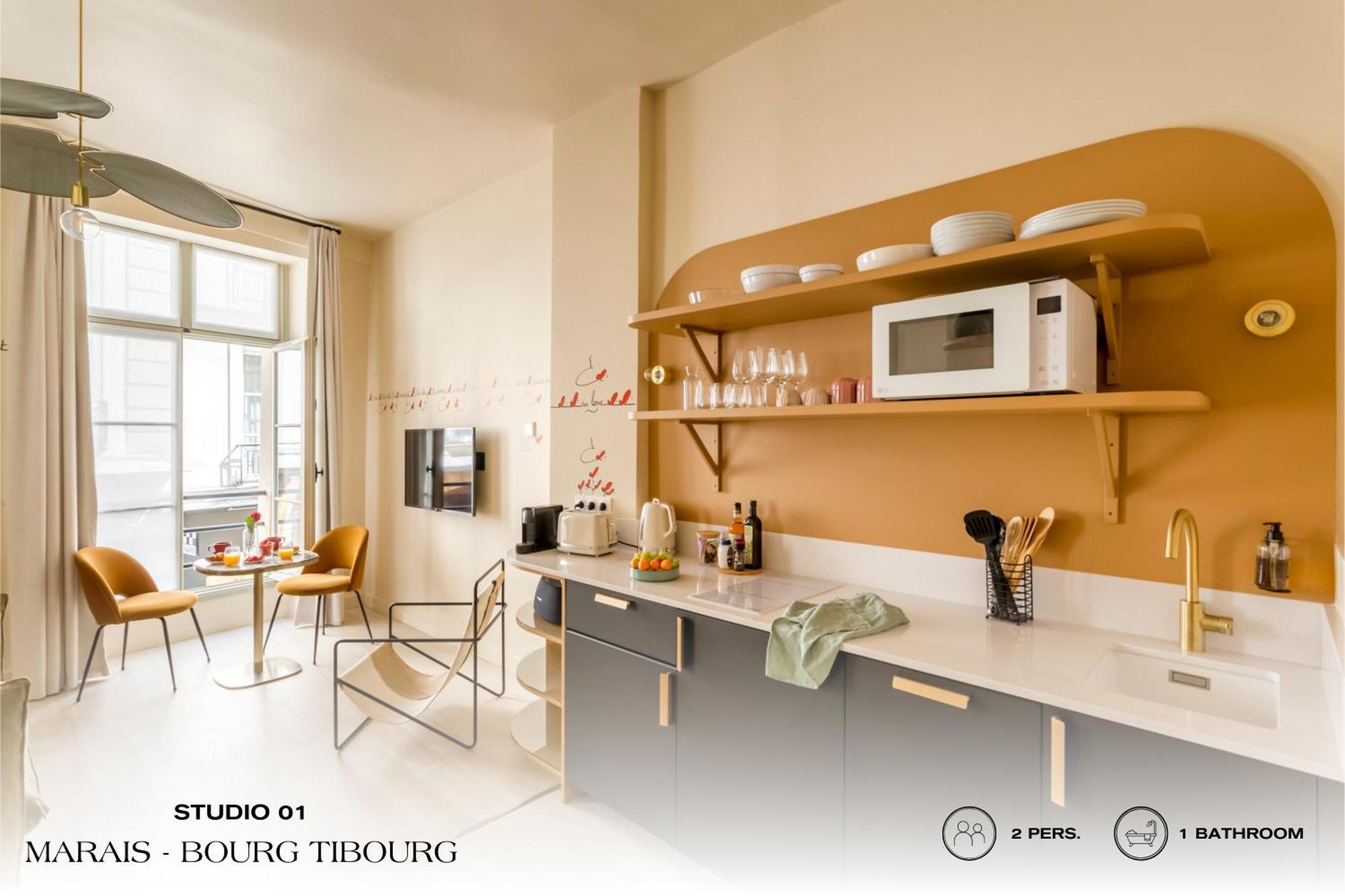 Beauquartier - Marais, Bourg Tibourg Apartment Paris Exterior photo