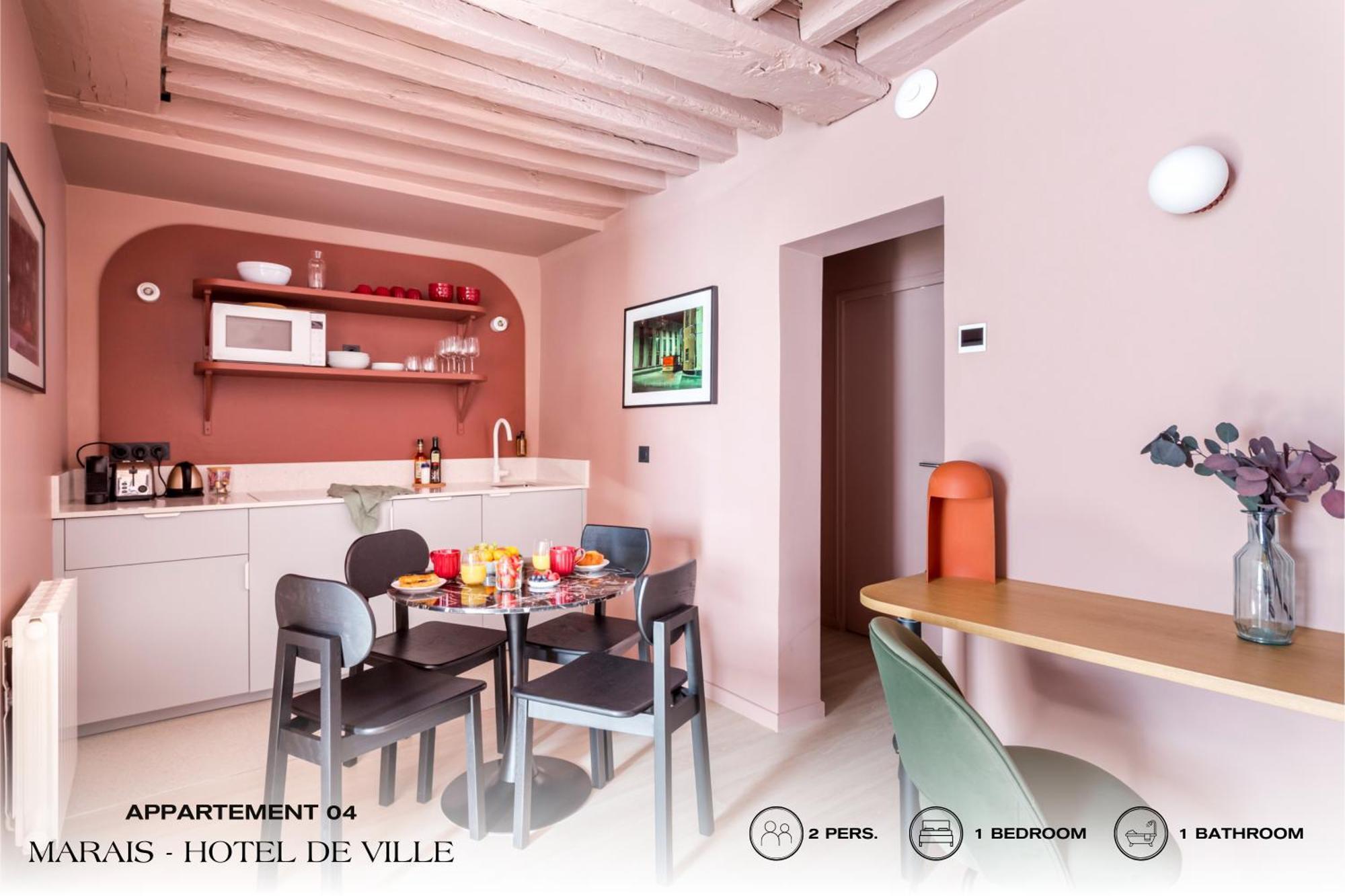 Beauquartier - Marais, Bourg Tibourg Apartment Paris Exterior photo