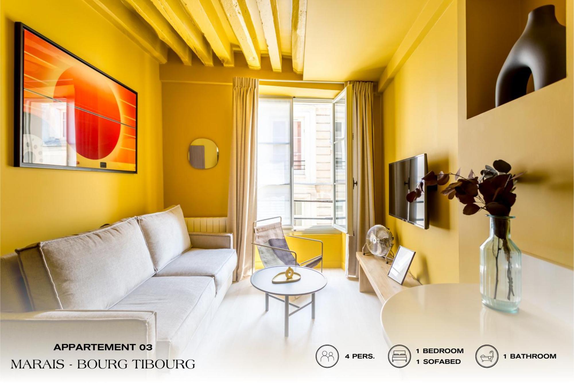 Beauquartier - Marais, Bourg Tibourg Apartment Paris Exterior photo