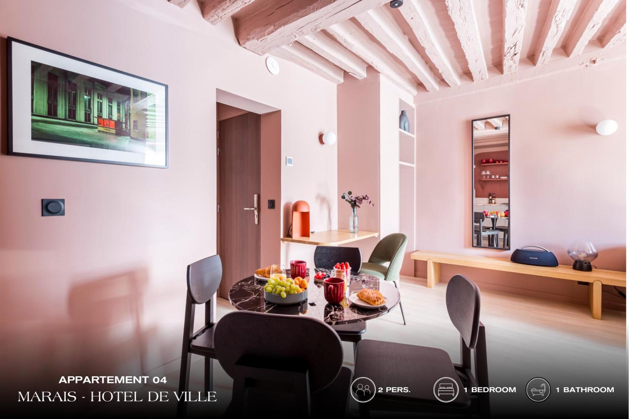 Beauquartier - Marais, Bourg Tibourg Apartment Paris Exterior photo