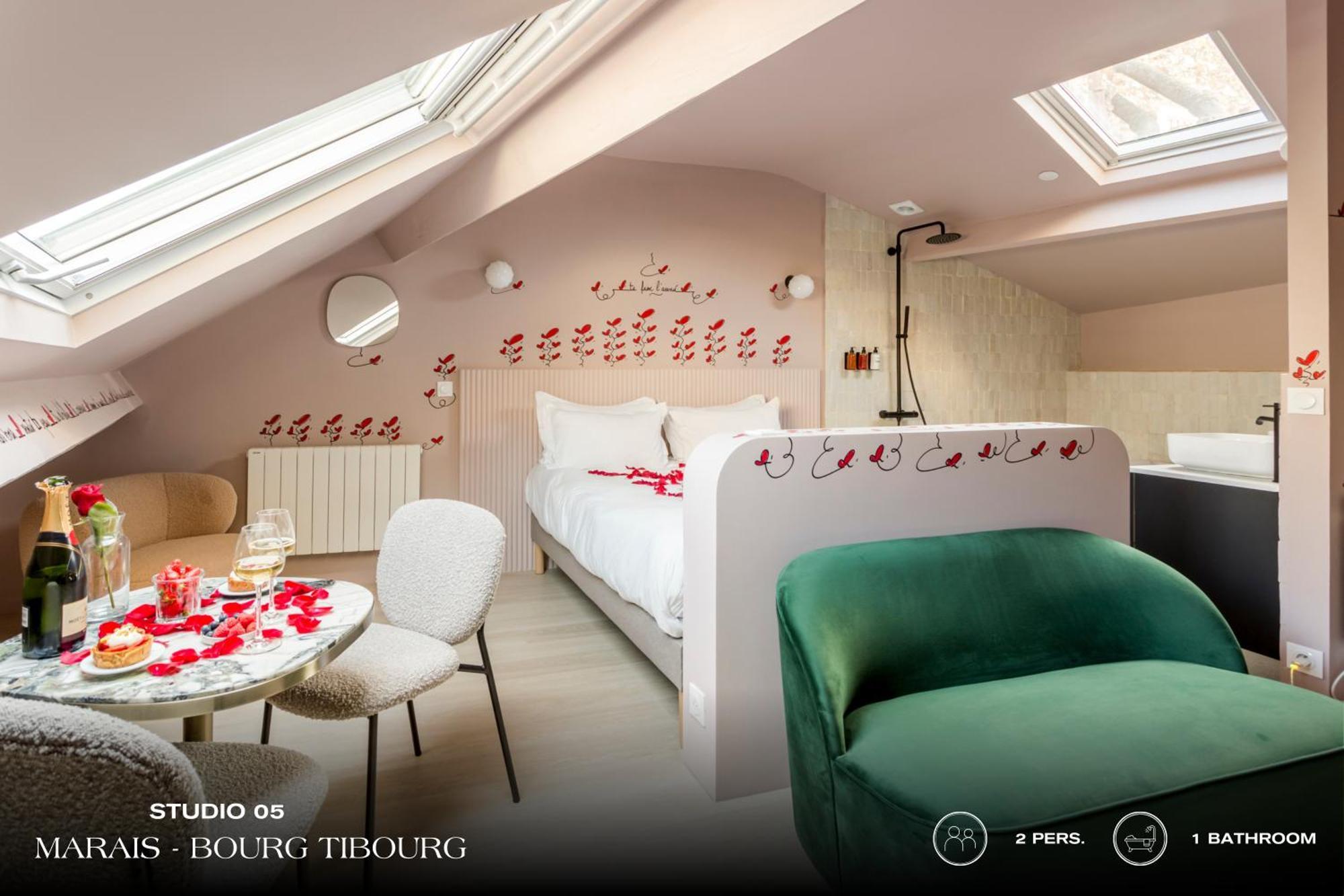 Beauquartier - Marais, Bourg Tibourg Apartment Paris Exterior photo