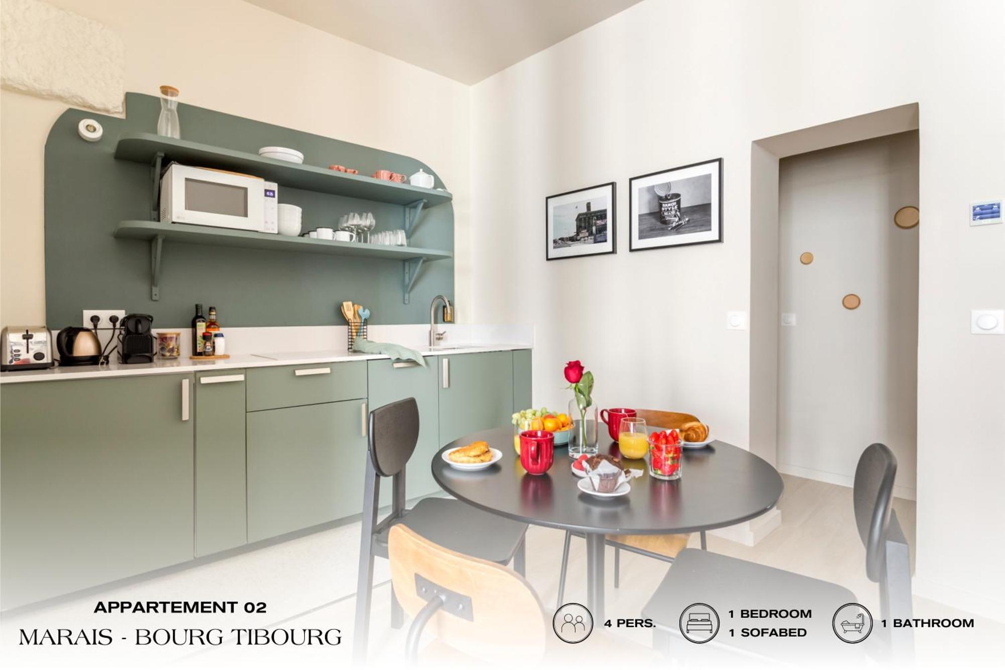 Beauquartier - Marais, Bourg Tibourg Apartment Paris Exterior photo