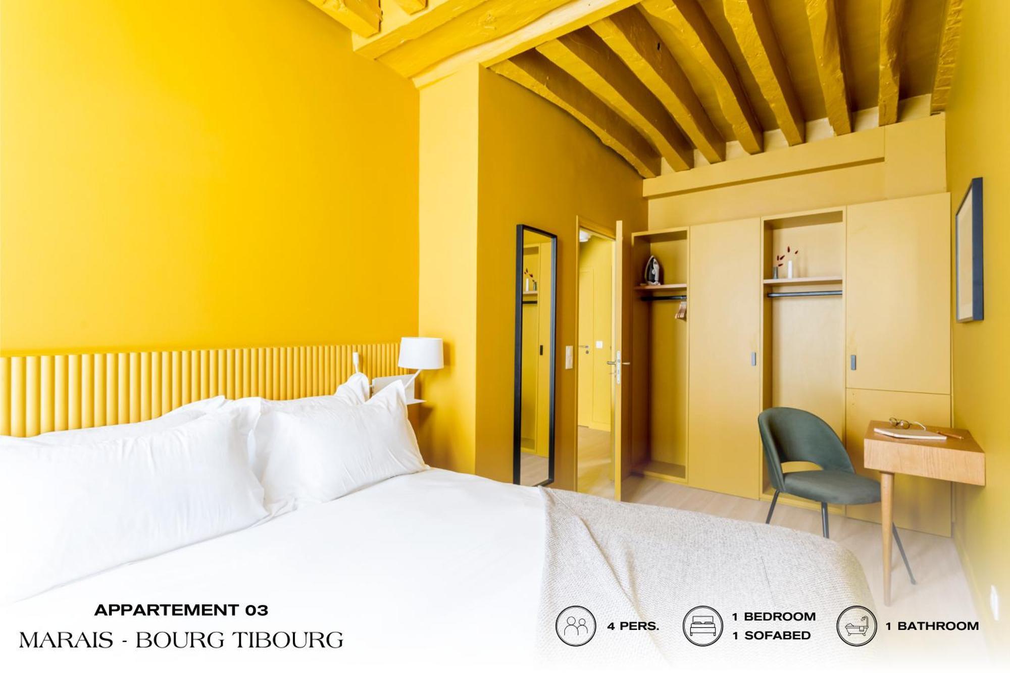 Beauquartier - Marais, Bourg Tibourg Apartment Paris Exterior photo