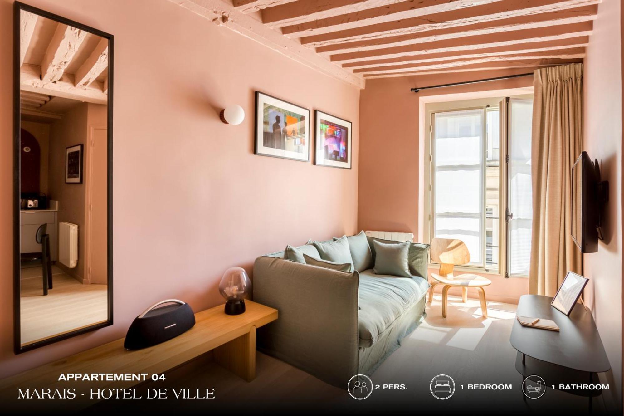 Beauquartier - Marais, Bourg Tibourg Apartment Paris Exterior photo