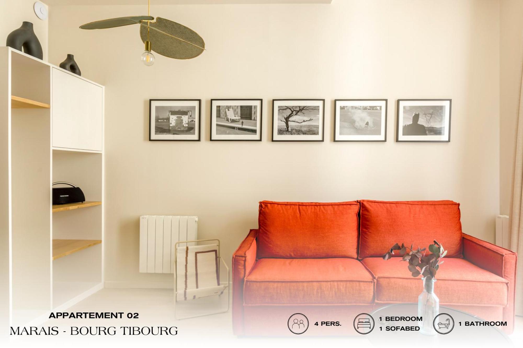 Beauquartier - Marais, Bourg Tibourg Apartment Paris Exterior photo