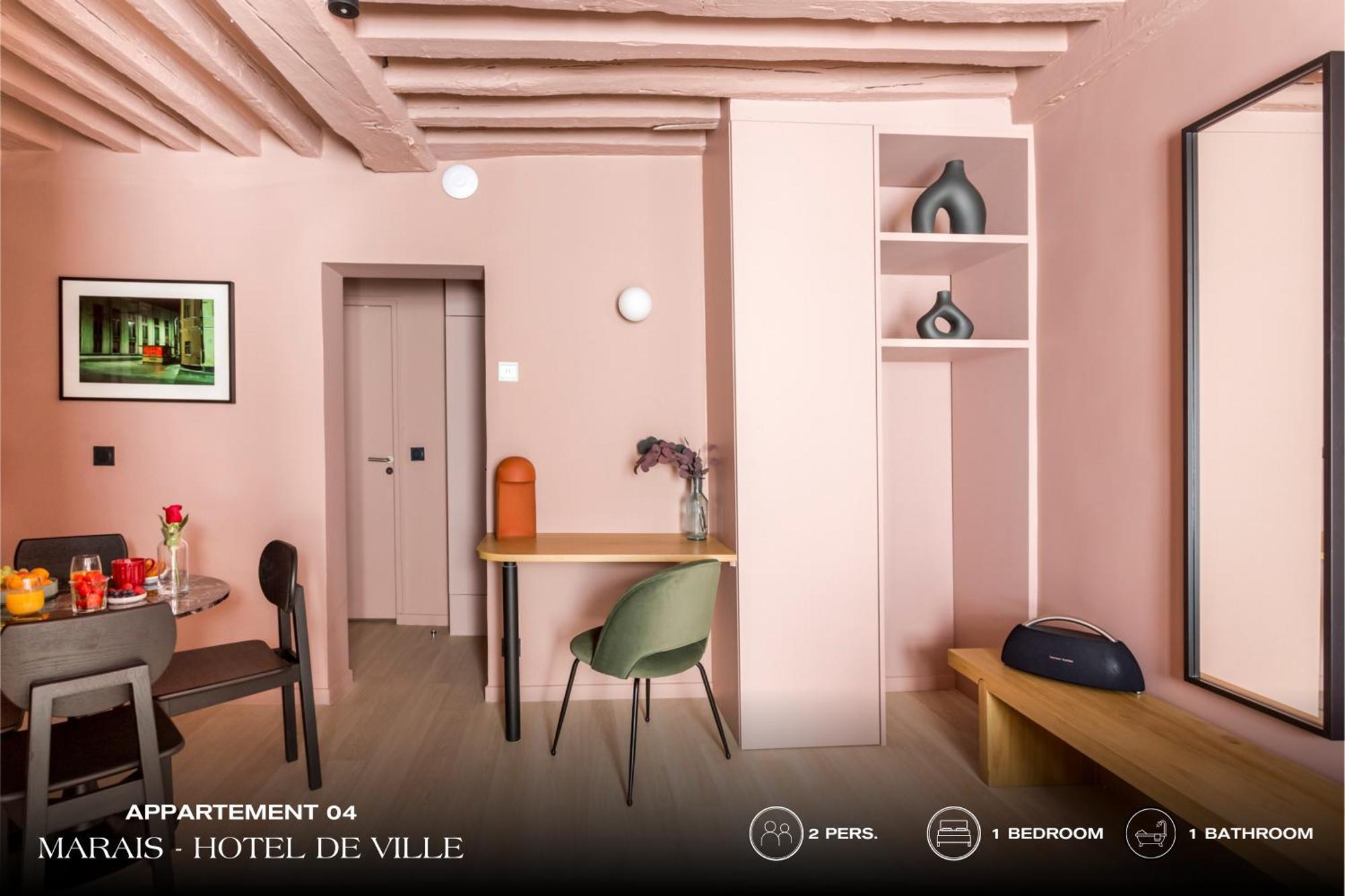 Beauquartier - Marais, Bourg Tibourg Apartment Paris Exterior photo